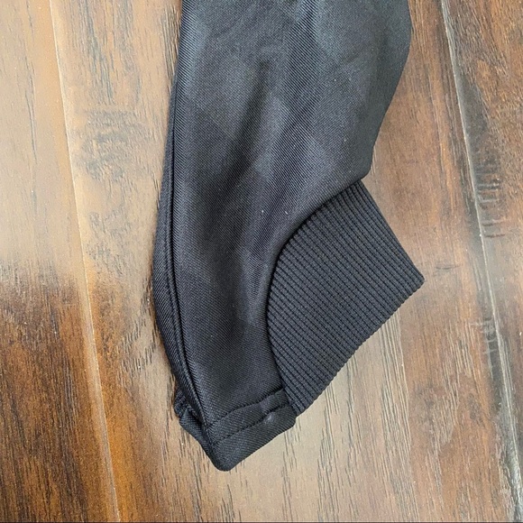 Nike just do it Women’s Black full zip Jacket Size L for big girls S women’s - Picture 5 of 10